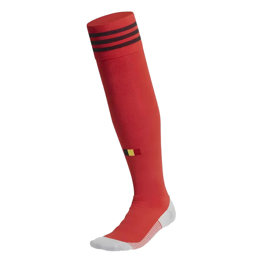 2020-2021 Belgium Home Adidas Football Socks (Red)_0