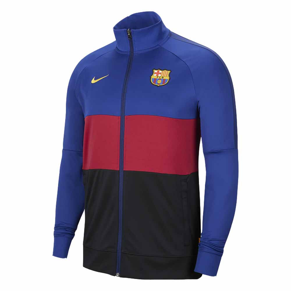 2020-2021 Barcelona I96 Jacket (Blue-Red) - Kids_0