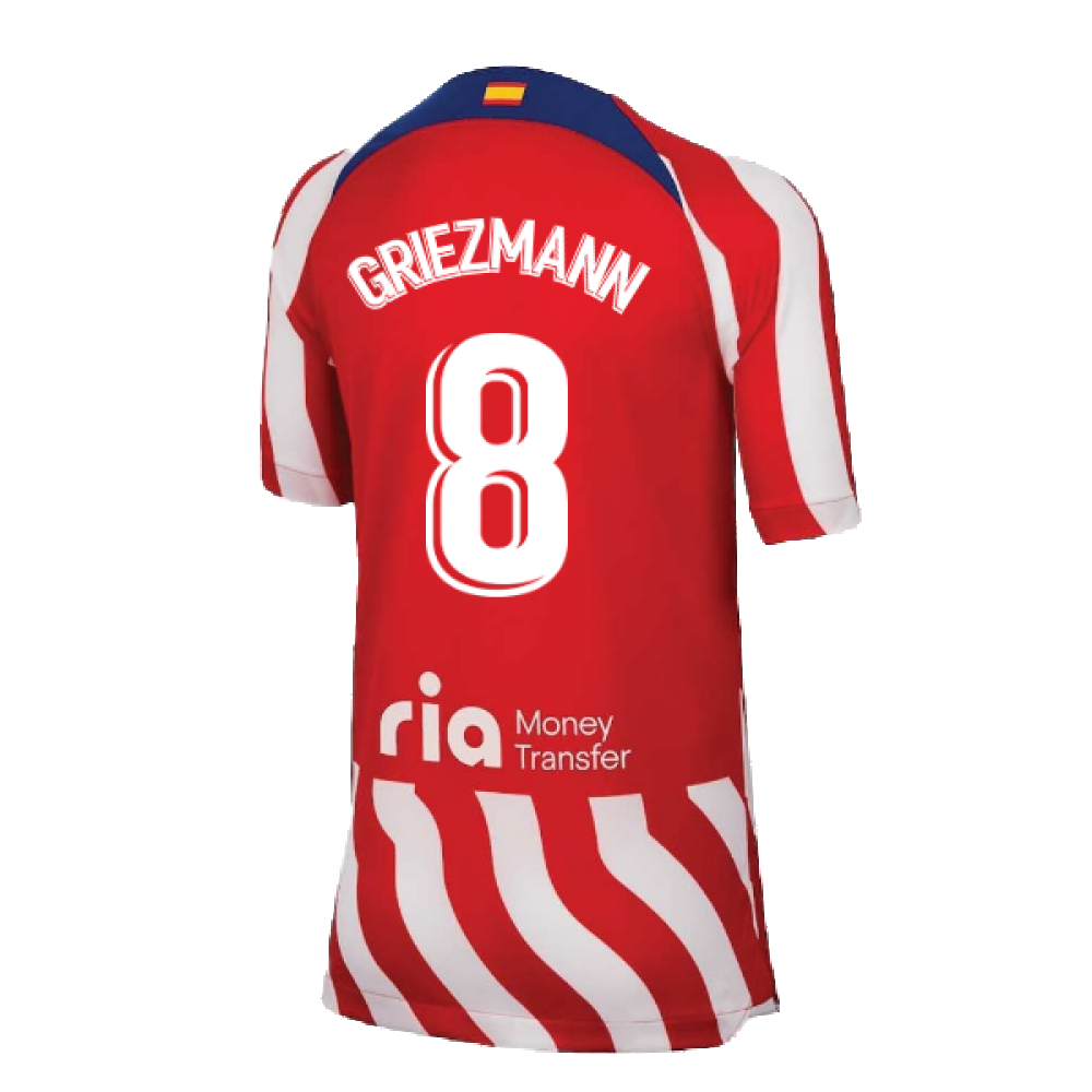 2022-2023 Atletico Madrid Home Shirt (Kids) (GRIEZMANN 8)_6