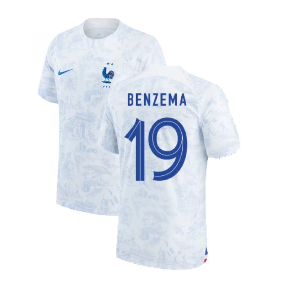 2022-2023 France Away Shirt (BENZEMA 19)_4