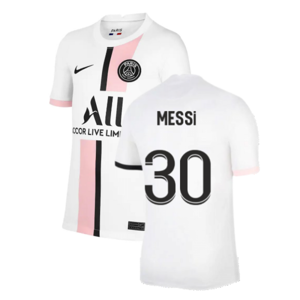 PSG 2021-2022 Away Shirt (Kids) (MESSI 30)_4