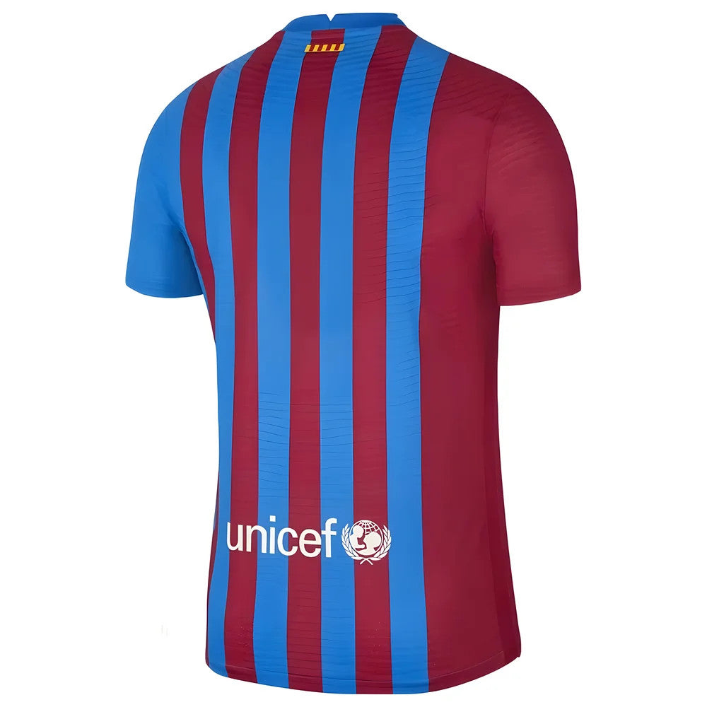 2021-2022 Barcelona Vapor Match Home Shirt (F.DE JONG 21)_4