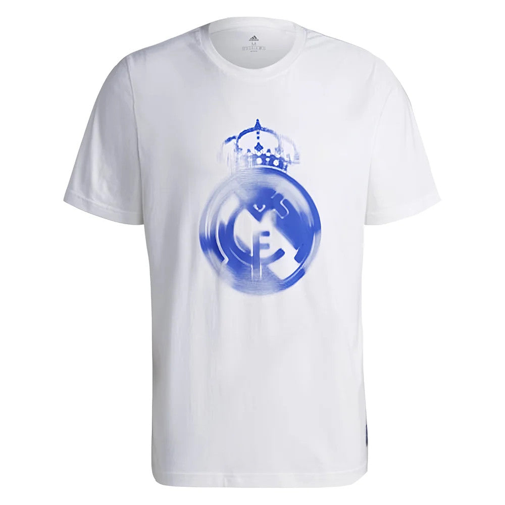 Real Madrid 2021-2022 Training Tee (White-Blue)_0