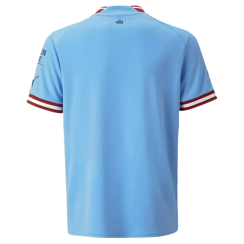 2022-2023 Man City Home Shirt (Kids) (HAALAND 9)_3