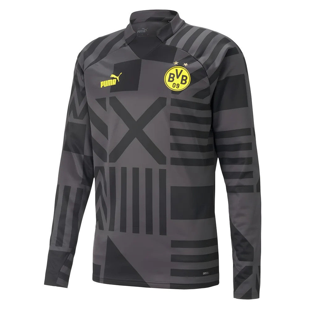 2022-2023 Borussia Dortmund Pre-Match Sweat (Black-Asphalt)_1