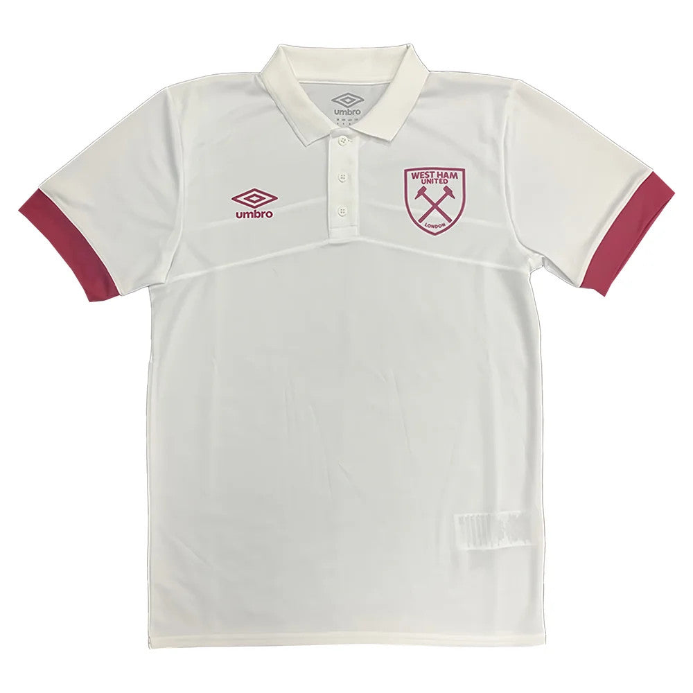 2022-2023 West Ham Poly Polo (U) - White_1