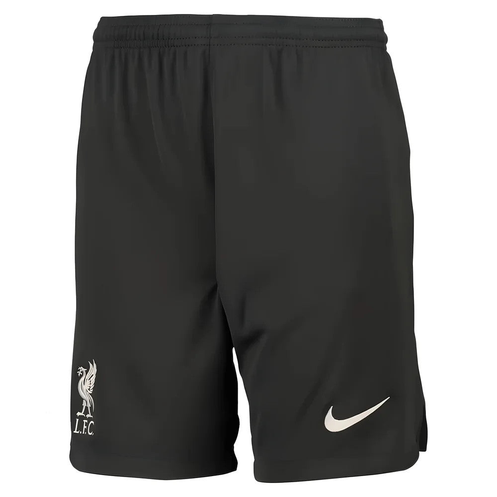 2022-2023 Liverpool Goalkeeper Shorts (Black) - Kids_1
