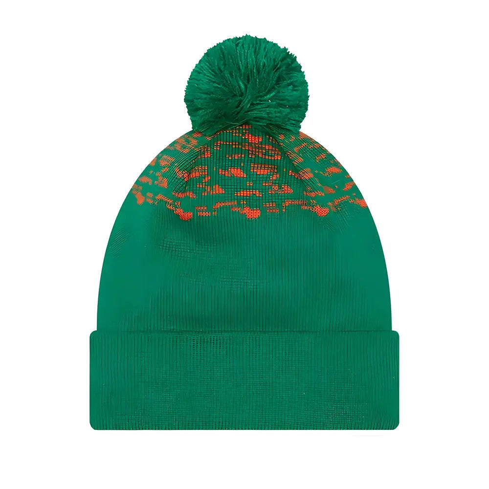 2022-2023 Ireland FAI Marl Bobble Cuff Beanie (Green)_1