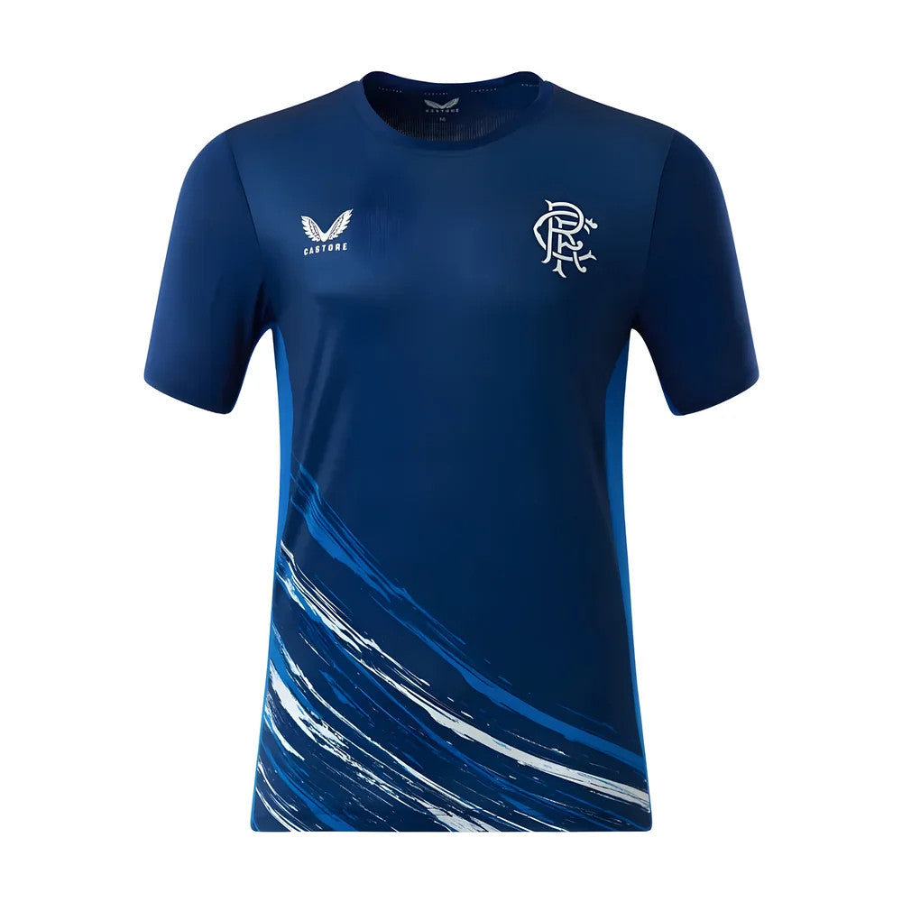2022-2023 Rangers Matchday Short Sleeve T-Shirt (Navy)_1