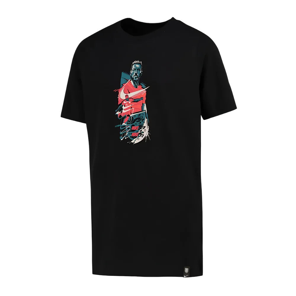 2022-2023 England Player Tee (Black) - Kids_1