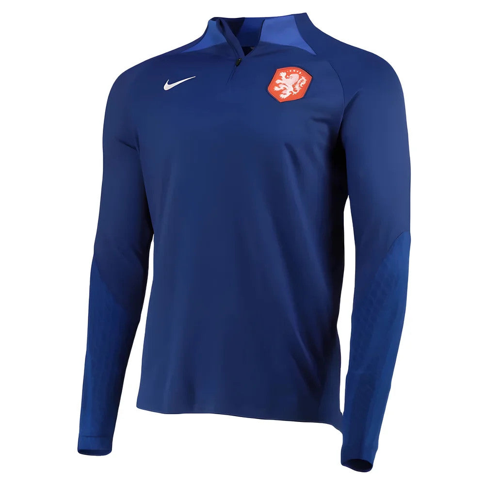 2022-2023 Holland Dri-FIT Knit Football Drill Top (Blue)_1