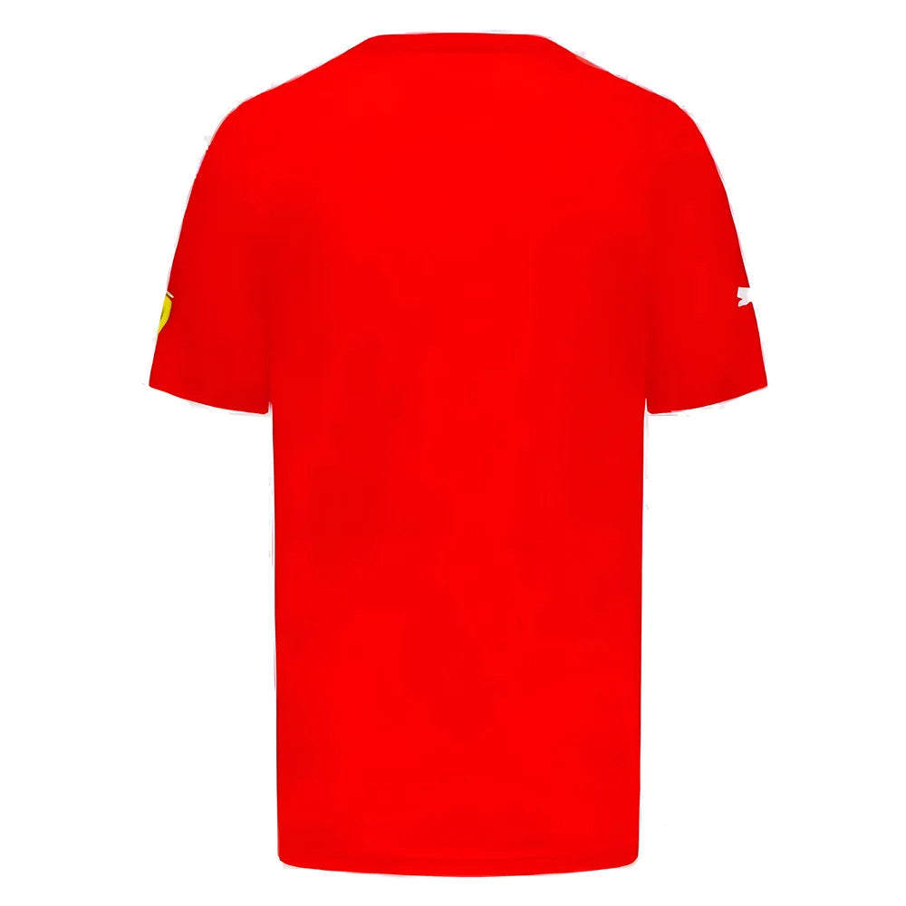 2023 Ferrari Carlos Sainz #55 Driver T-Shirt (Red)_1