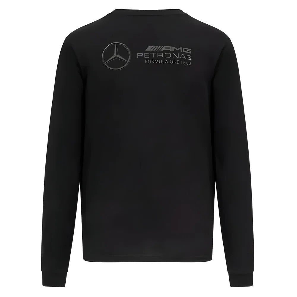 2023 Mercedes AMG Petronas Long Sleeve Tee (Black)_1