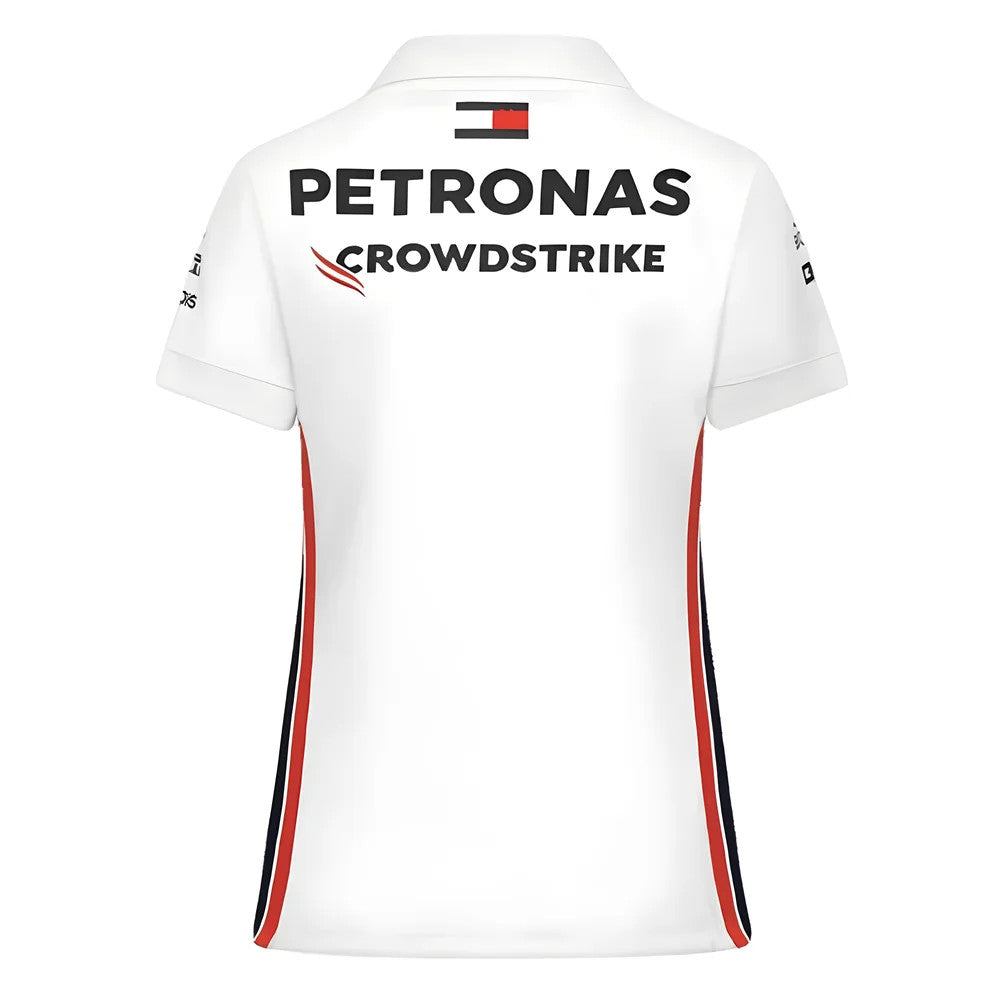 2023 Mercedes-AMG Team Polo Shirt (White) - Ladies_1
