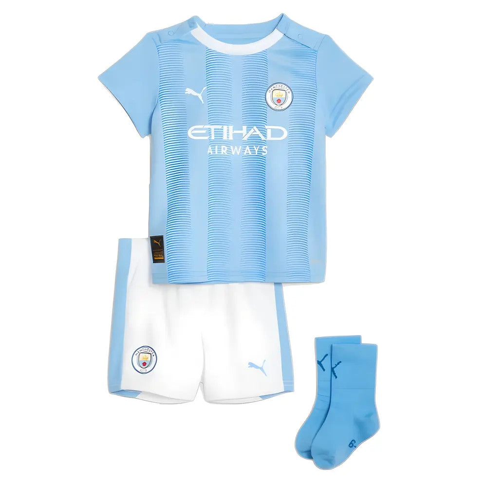 2023-2024 Man City Home Baby Kit_1