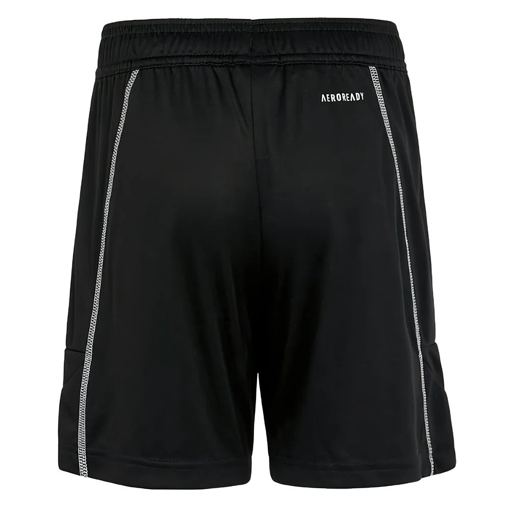 2023-2024 Arsenal Home Goalkeeper Shorts (Black) - Kids_1