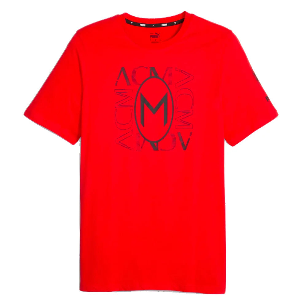 2023-2024 AC Milan FtblCore Graphic Tee (Red)_1