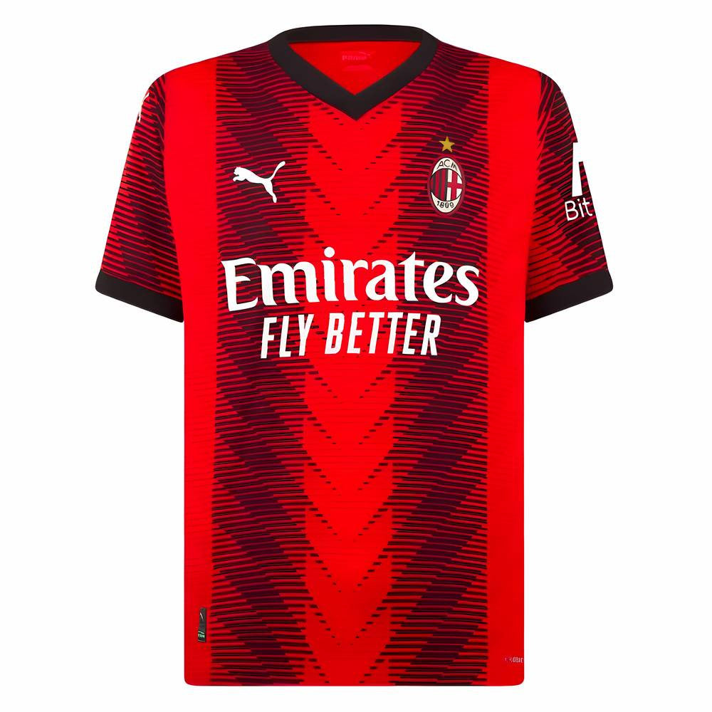2023-2024 AC Milan Home Authentic Shirt_1