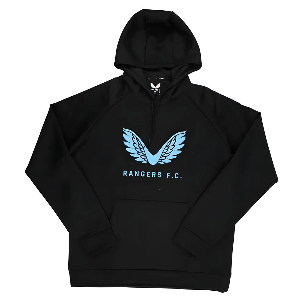 2023-2024 Rangers Players Travel Logo Hoody (Black)_1
