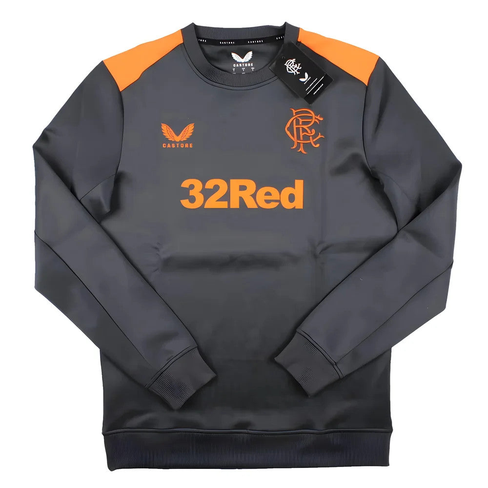 2023-2024 Rangers Coaches Training Sweatshirt (Ebony)_1