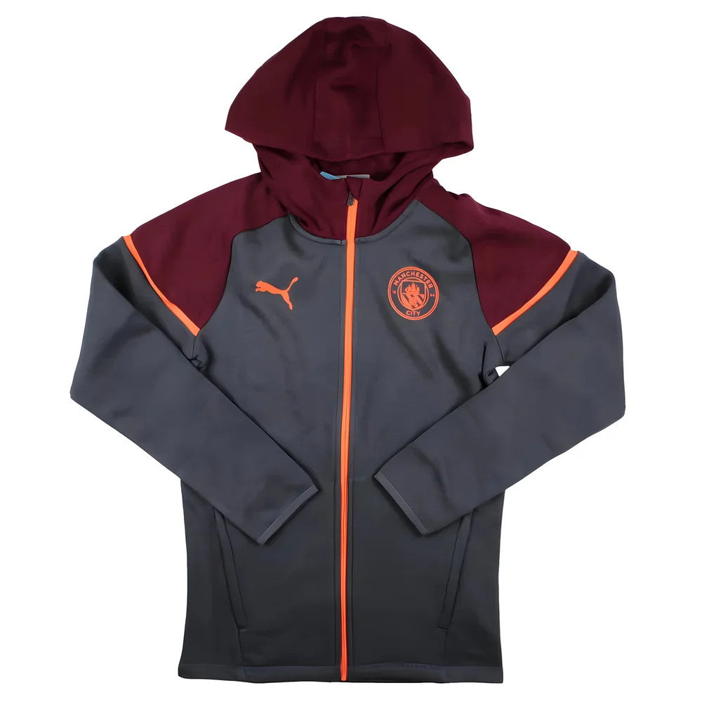 2023-2024 Man City Casuals Hooded Jacket (Strong Grey)_1