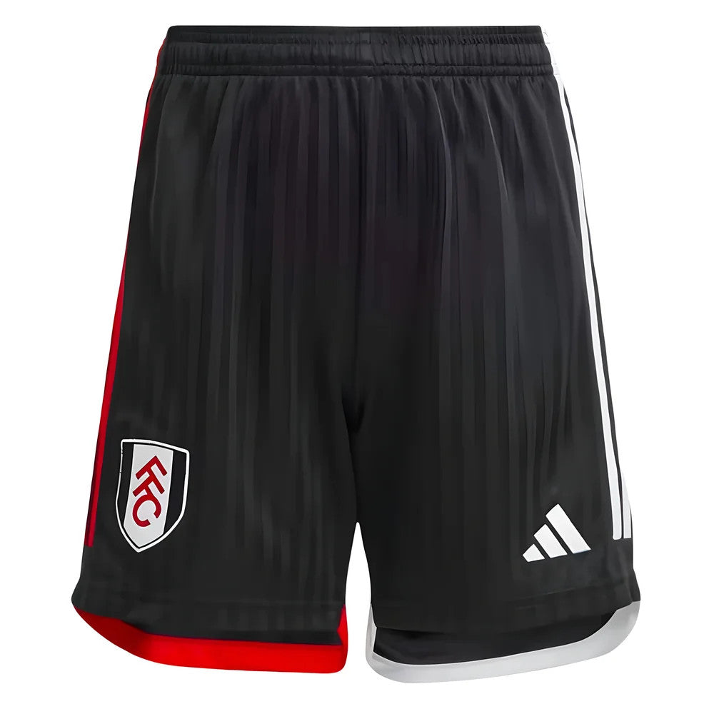 2023-2024 Fulham Home Shorts (Black) - Kids_1