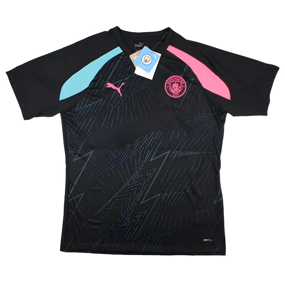 2023-2024 Man City Pre-Match Jersey (Dark Navy)_1