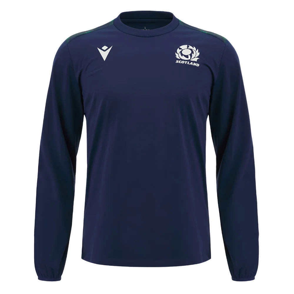 2023-2024 Scotland Rugby Round Neck Training Sweatshirt (Navy)_1