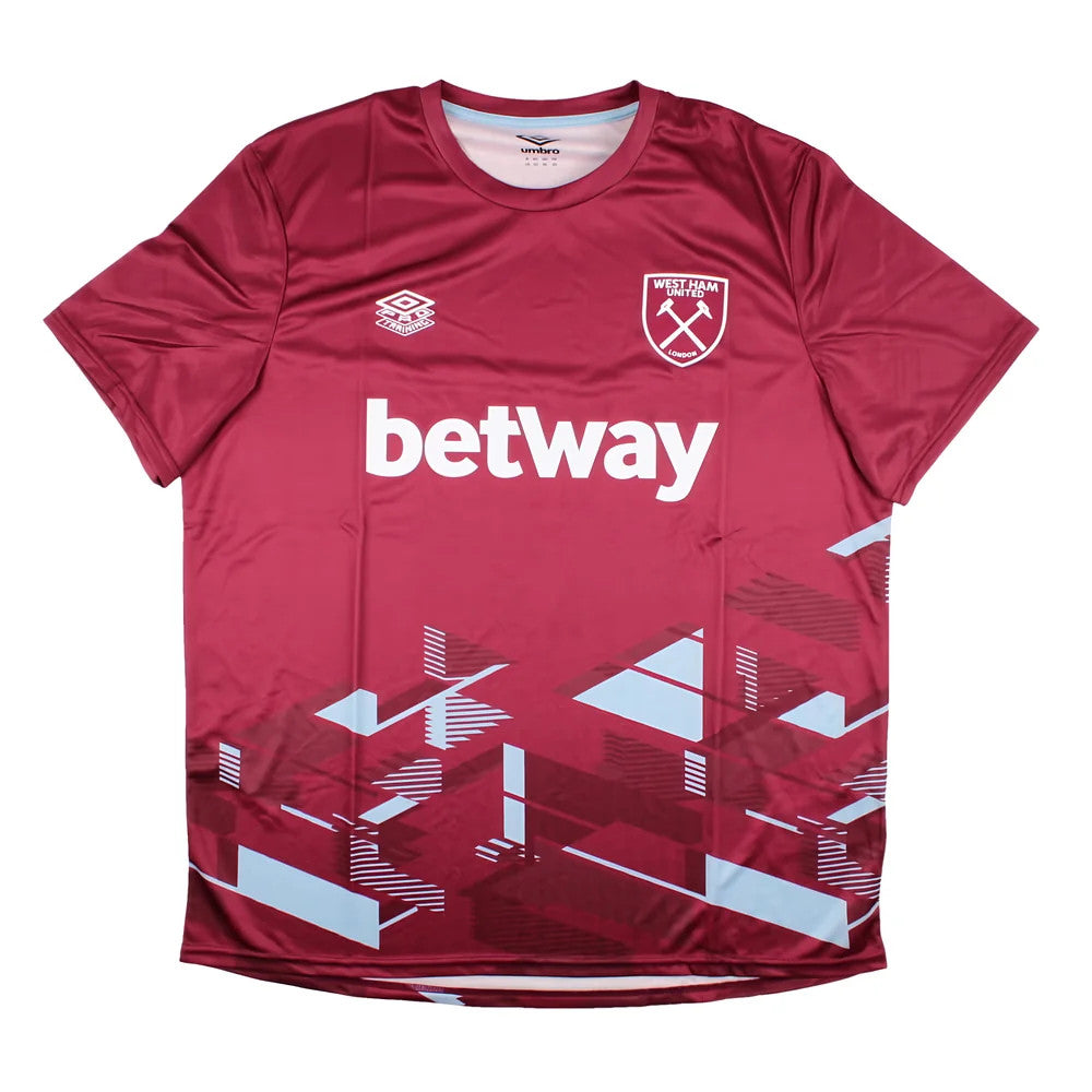 2023-2024 West Ham Warm Up Jersey (Claret)_1