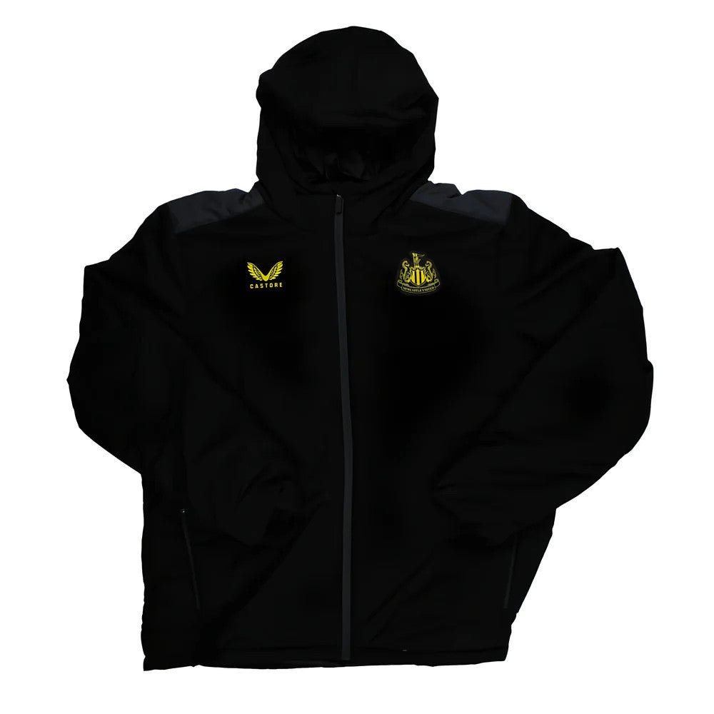 2023-2024 Newcastle Coaches Bench Jacket (Black)_1