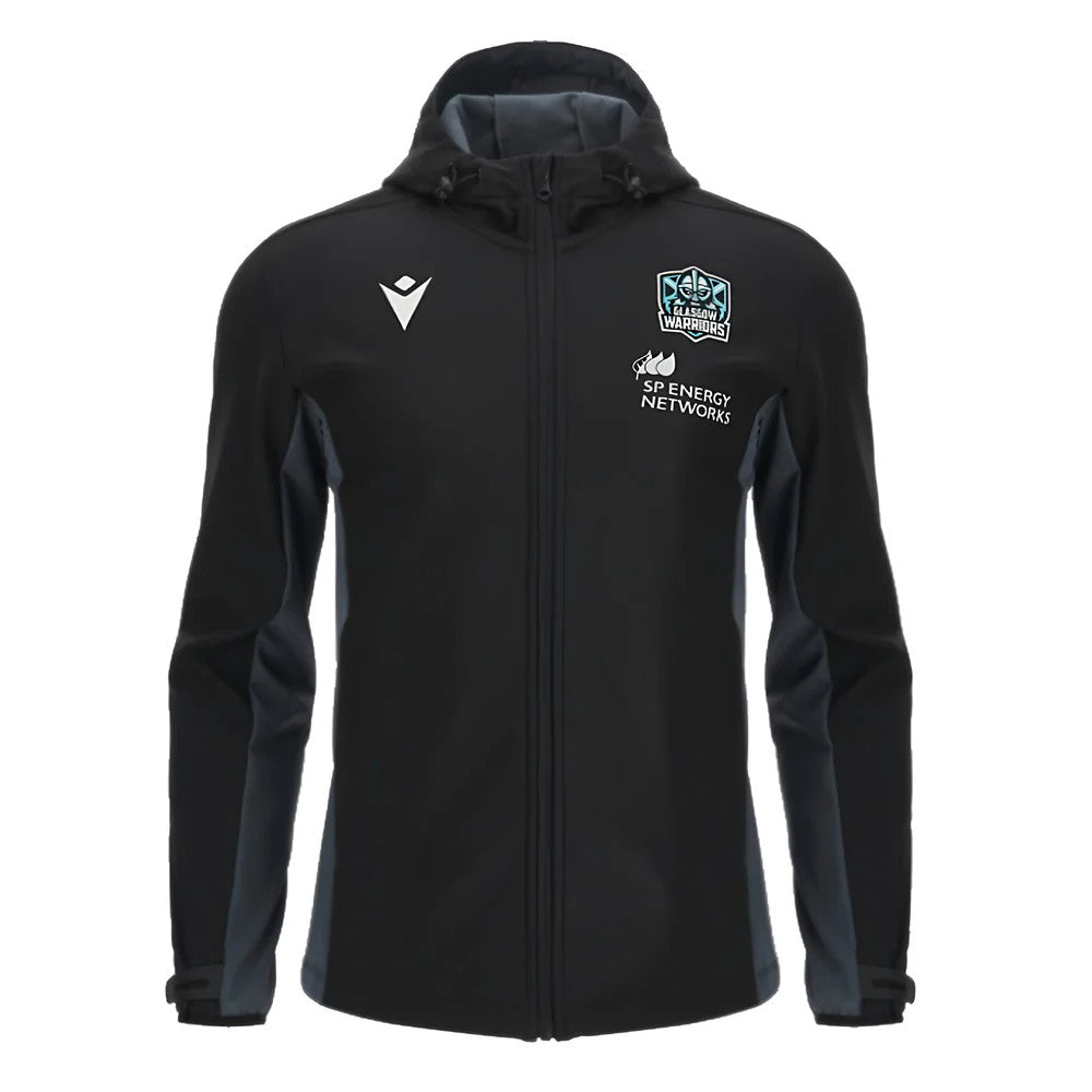 2023-2024 Glasgow Warriors Softshell Jacket (Black)_1