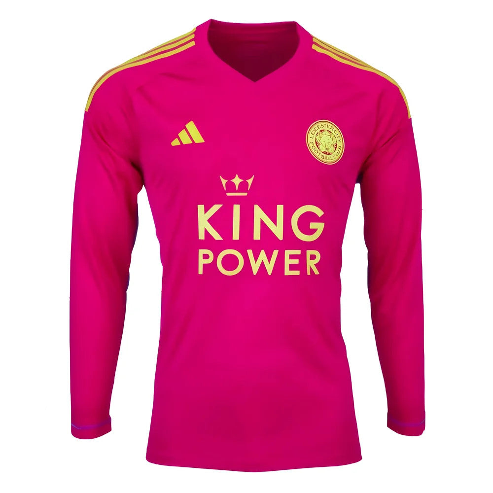 2023-2024 Leicester City Home Goalkeeper Shirt (Pink)_1