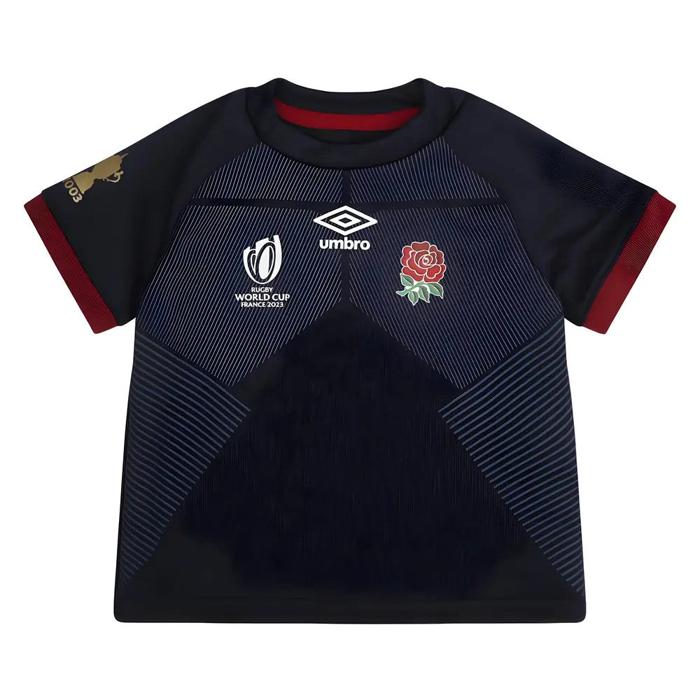 England RWC 2023 Alternate Replica Rugby Baby Shirt_1