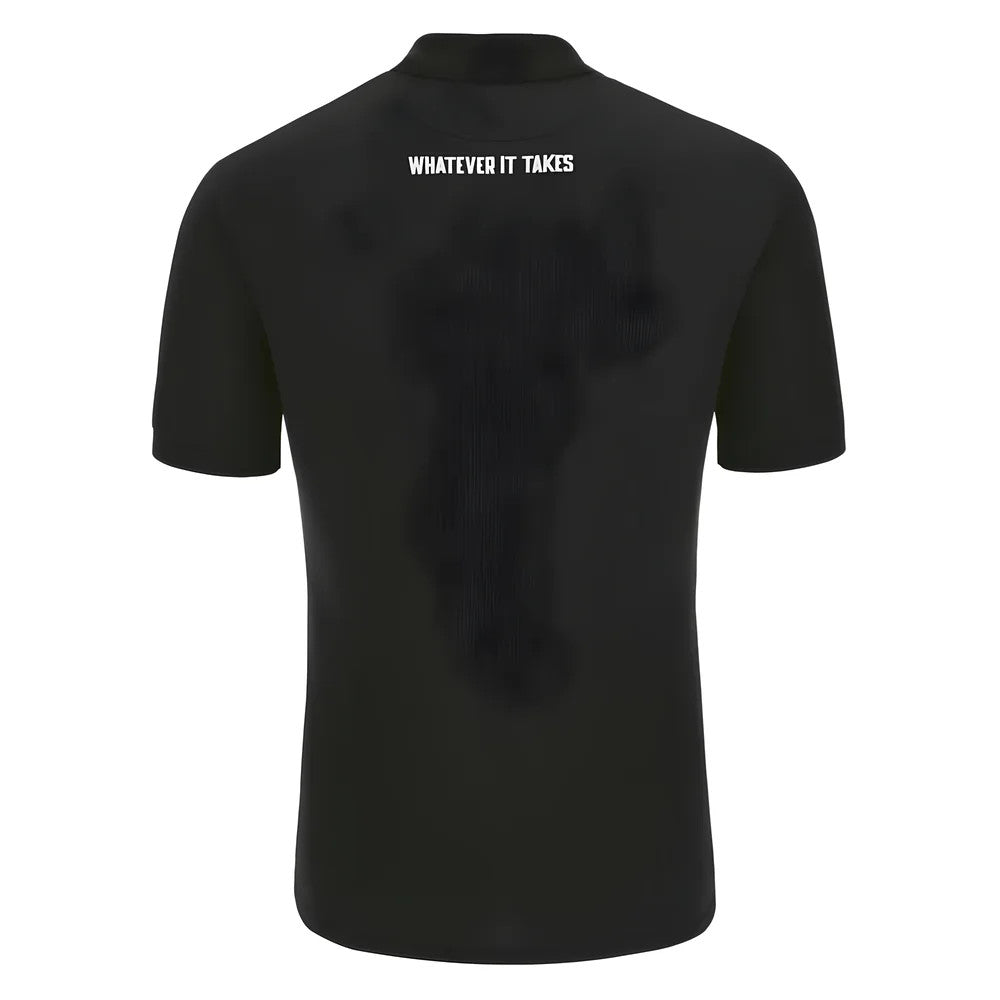 2023-2024 Glasgow Warriors Travel Player Polo Shirt (Black)_1