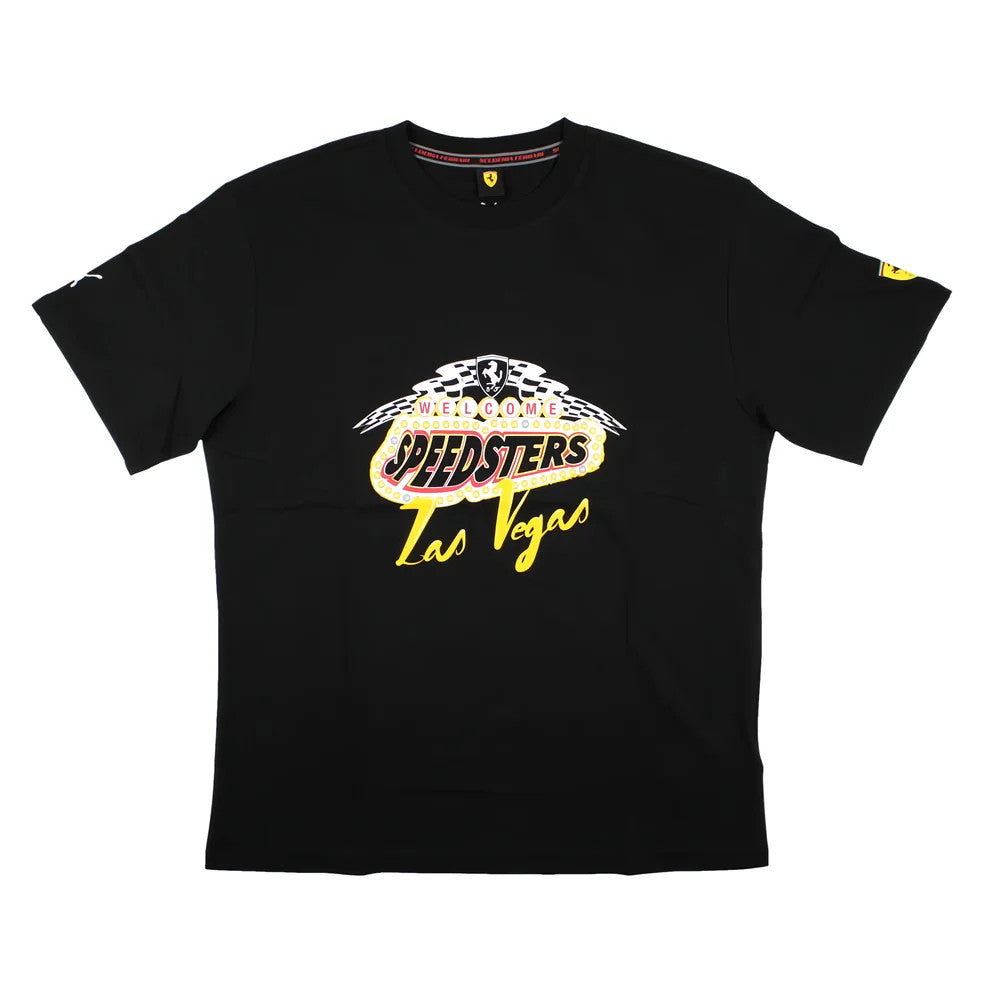 2023 Ferrari Race Garage Crew Las Vegas Tee (Black)_1