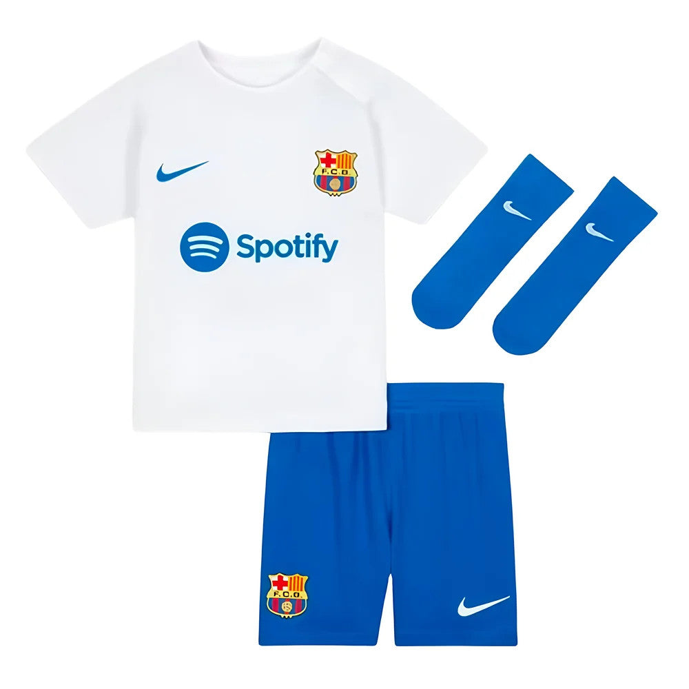 2023-2024 Barcelona Away Baby Kit_1