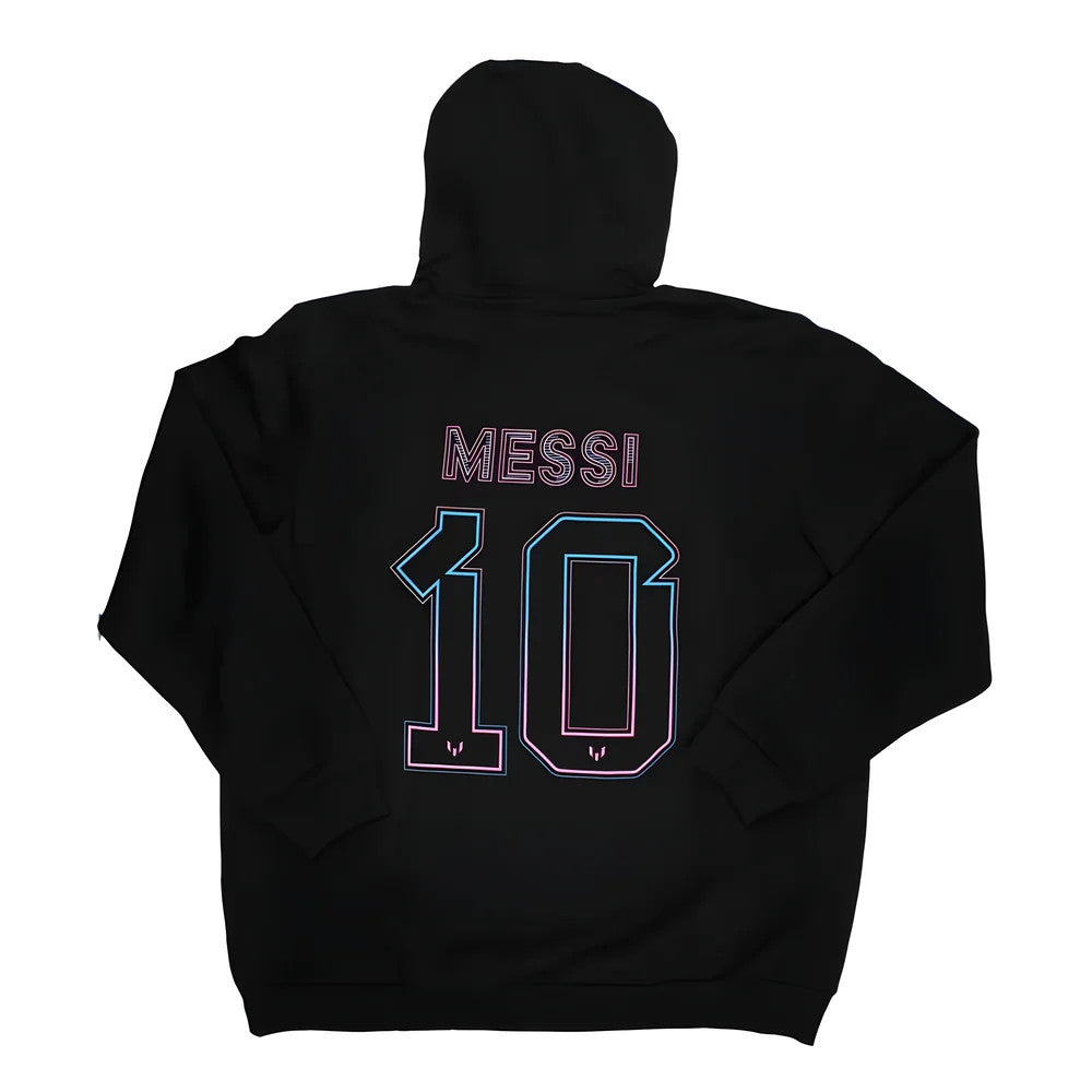 2023-2024 Inter Miami Messi No10 Hoodie (Black)_1