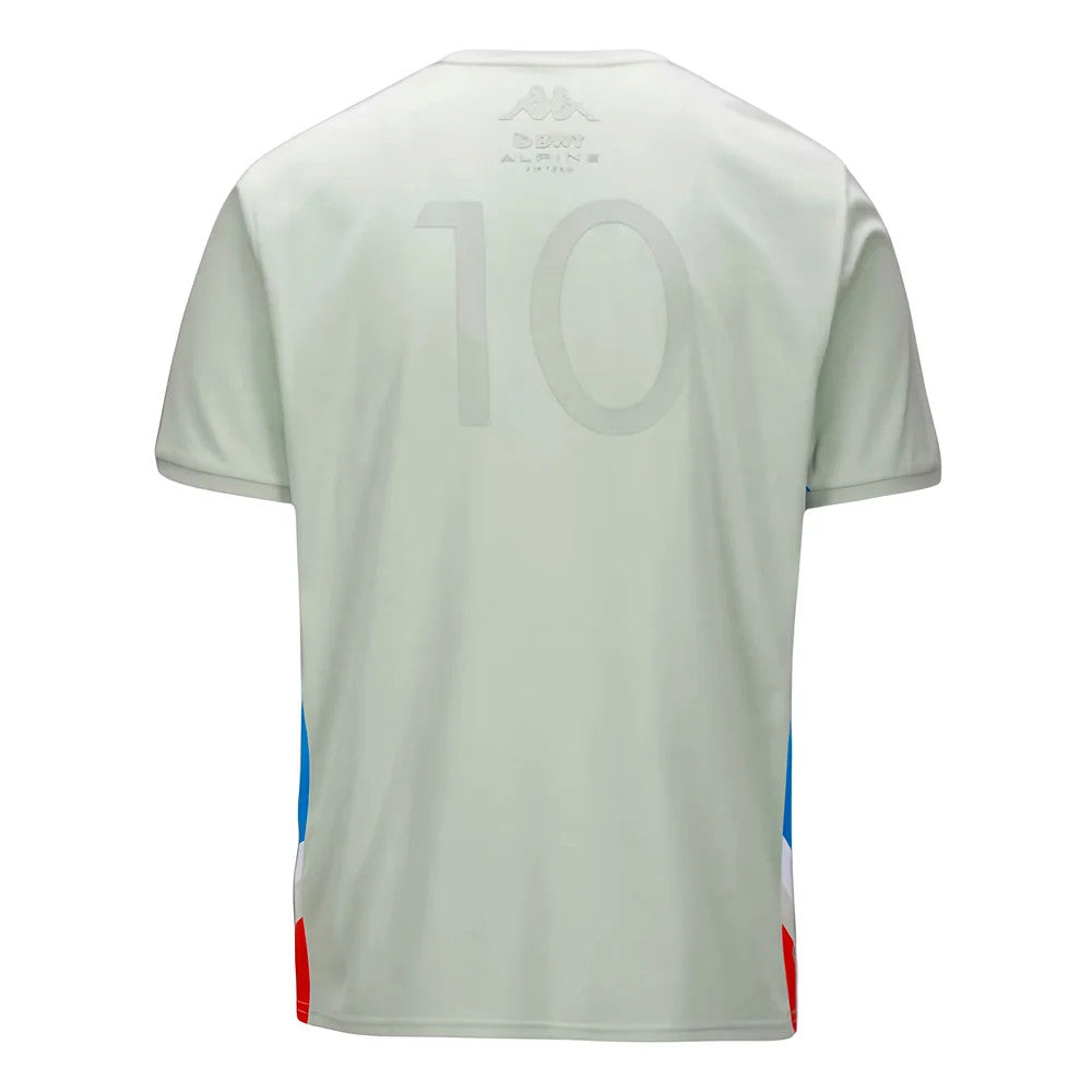 2023 Alpine Mens Pierre Gasly T-Shirt (Light Grey)_1