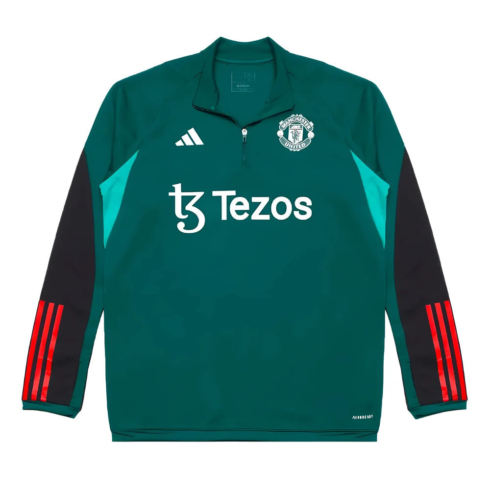 2023-2024 Man Utd Training Top (Green)_1