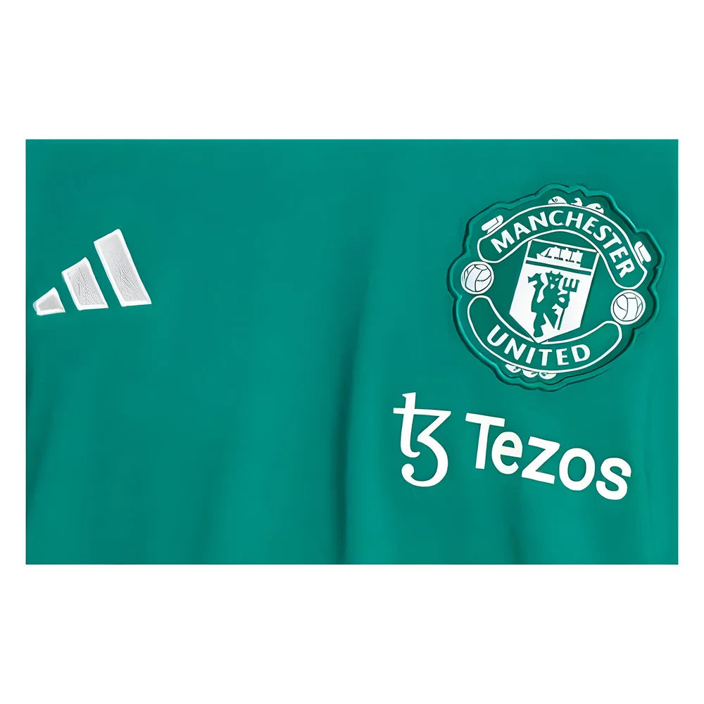 2023-2024 Man Utd Training Tee (Green)_1