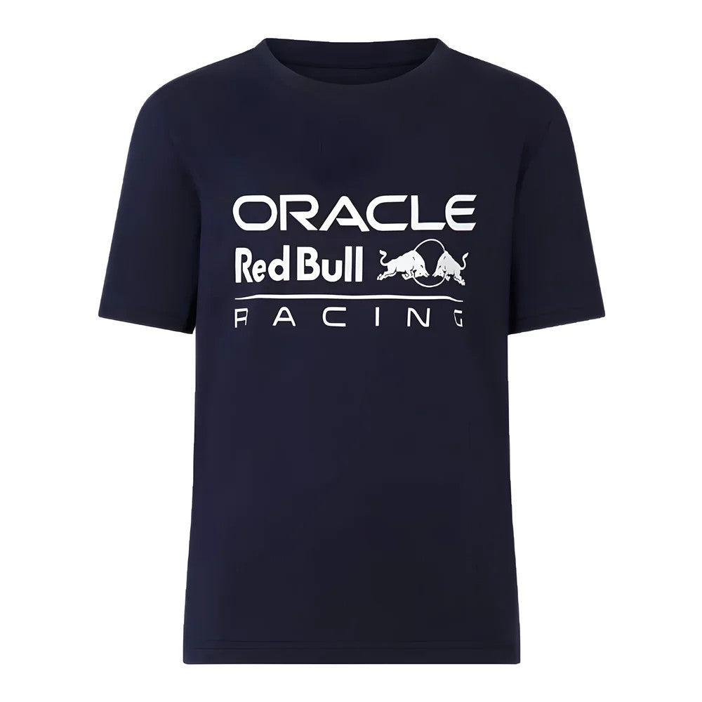 2024 Red Bull Racing Large Front Logo T-Shirt (Night Sky) - Kids_1