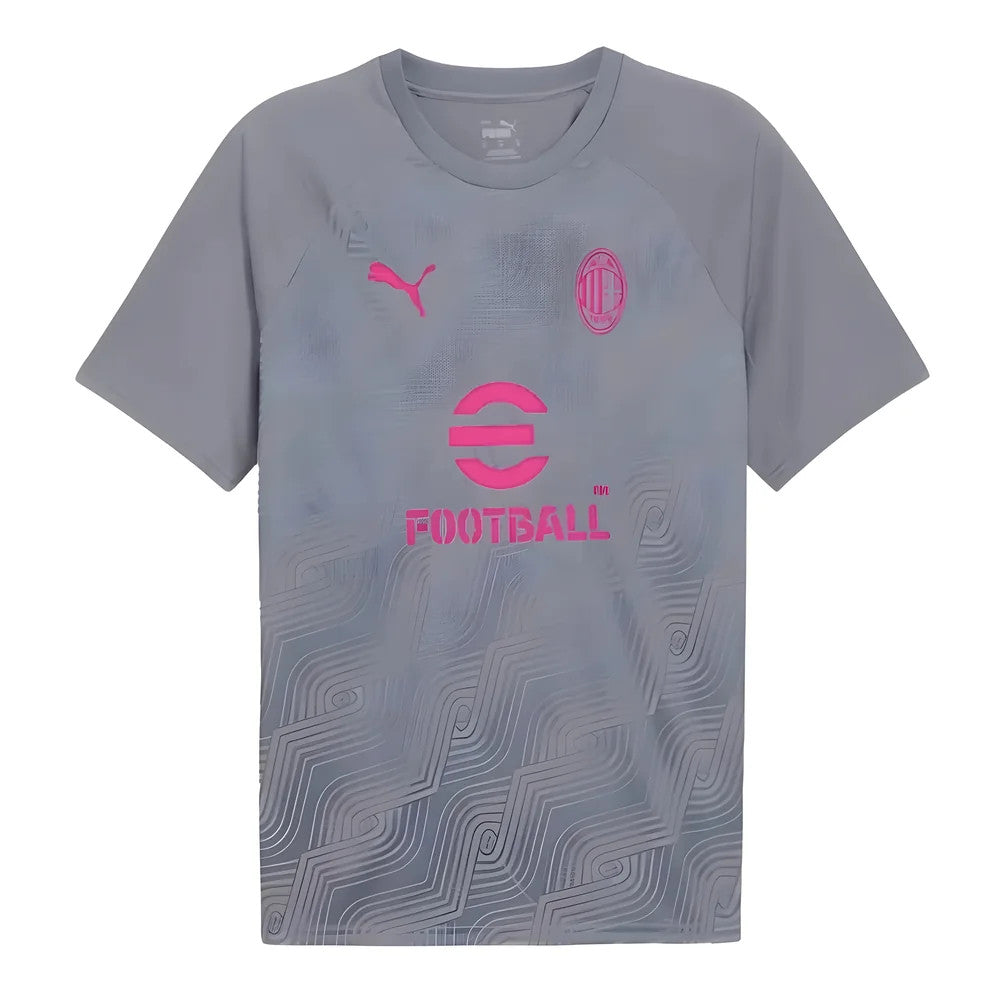 2023-2024 AC Milan Prematch SS Jersey (Gray Tile)_1