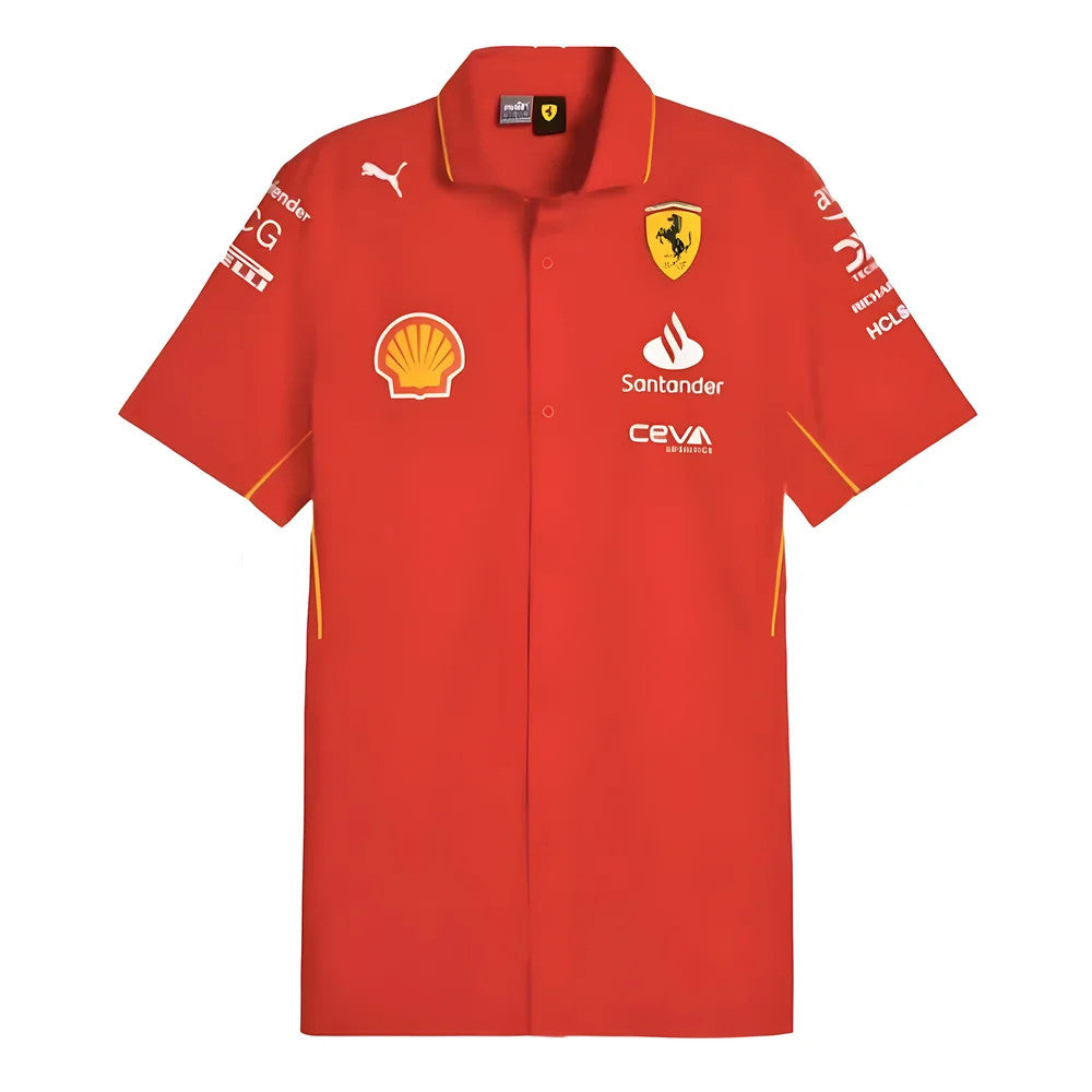 2024 Scuderia Ferrari Team Shirt (Red)_1