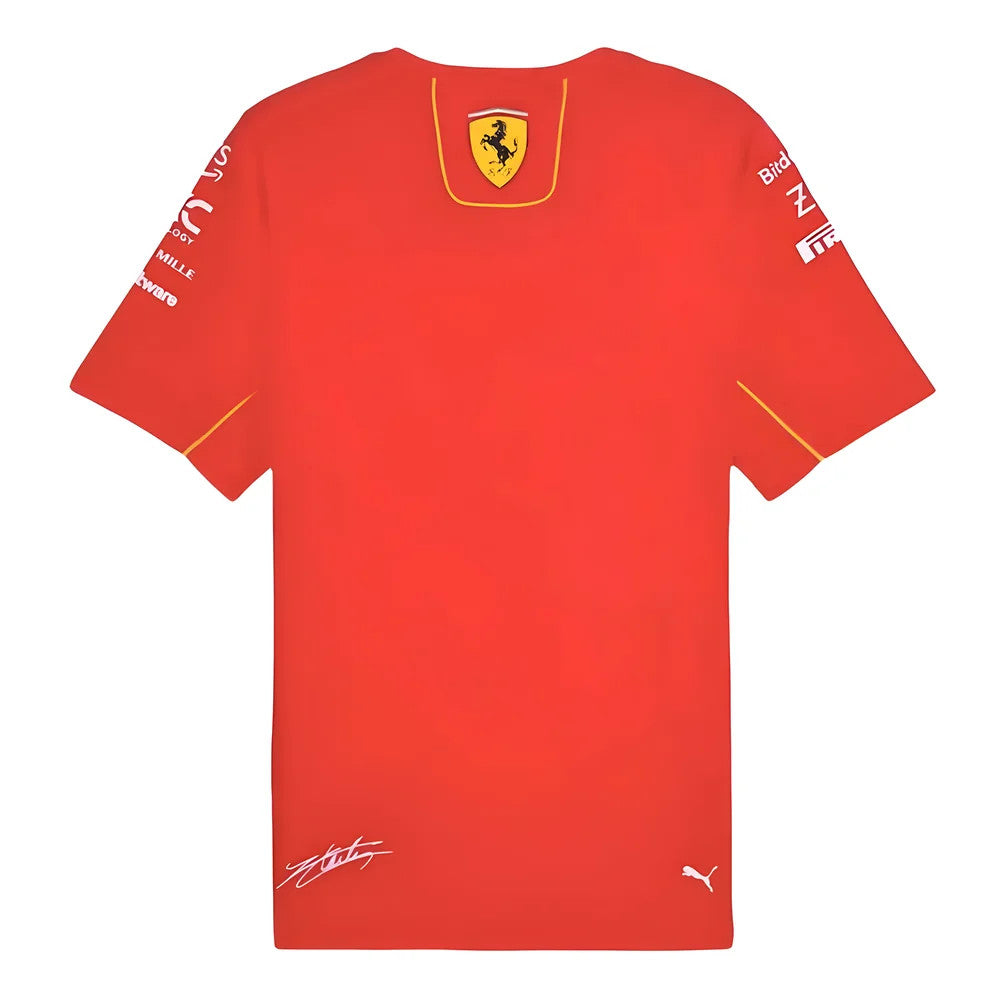 2024 Ferrari Charles Leclerc Driver T-Shirt (Red)_1