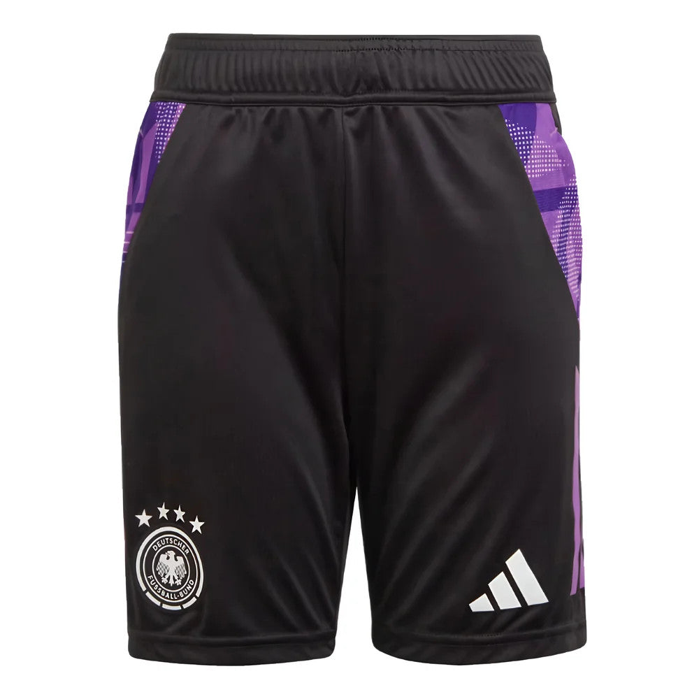 2024-2025 Germany Training Shorts (Black) - Kids_1