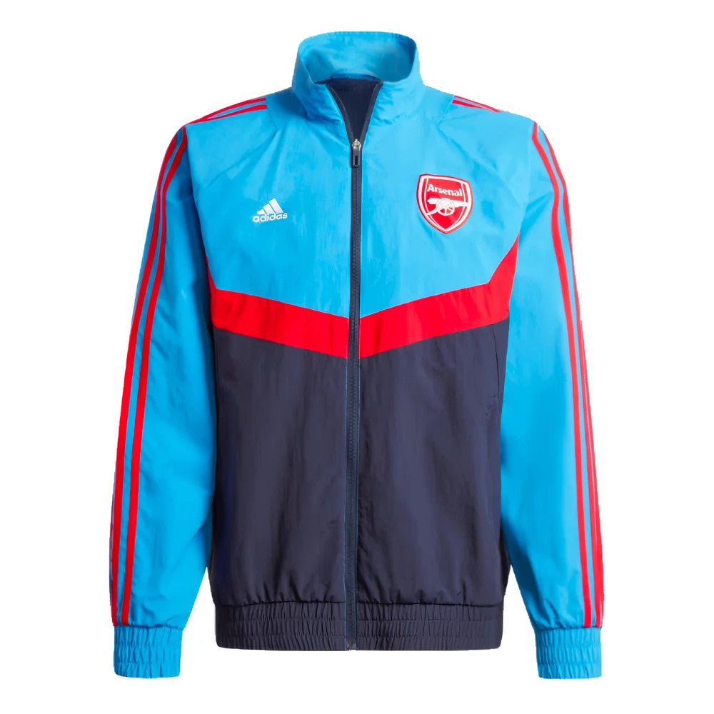 2023-2024 Arsenal Woven Track Top (Blue)_1