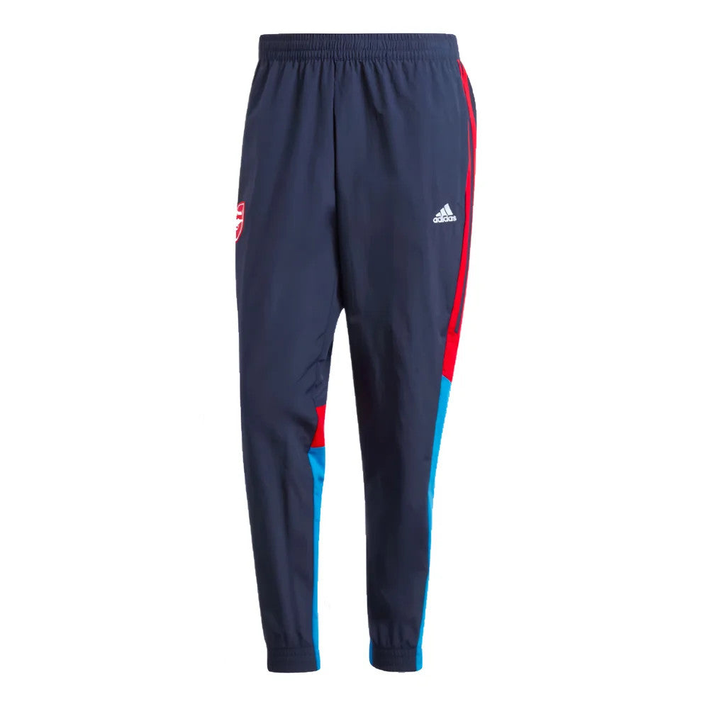 2023-2024 Arsenal Woven Tracksuit Bottoms (Navy)_1