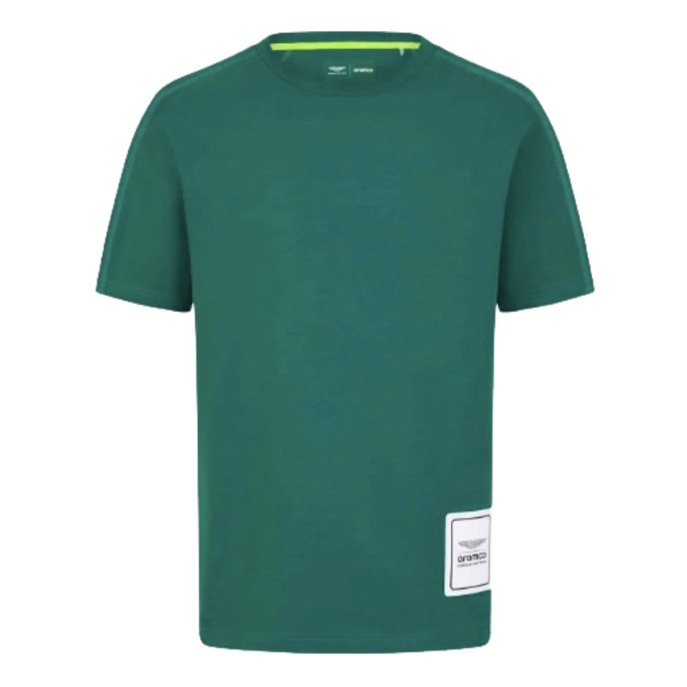 2024 Aston Martin Mens Logo Tee (Green)_1