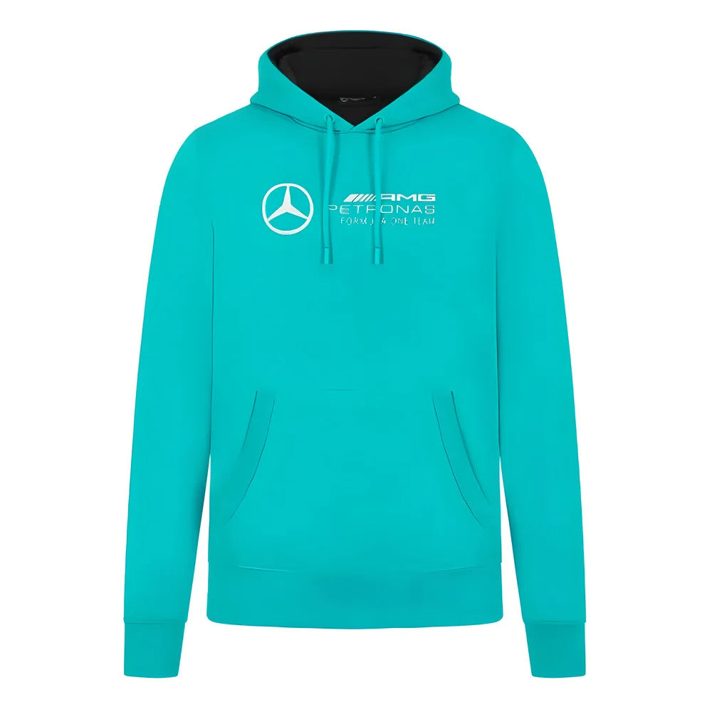 2024 Mercedes Mens Logo Hoody (Ultra Teal)_1
