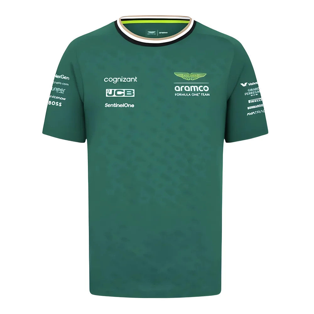 2024 Aston Martin Fernando Alonso Team T-Shirt (Green)_1